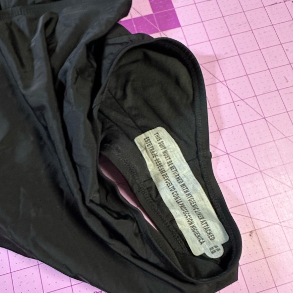 Kona Sol black one piece NWT size Medium 8-10 - Picture 5 of 6